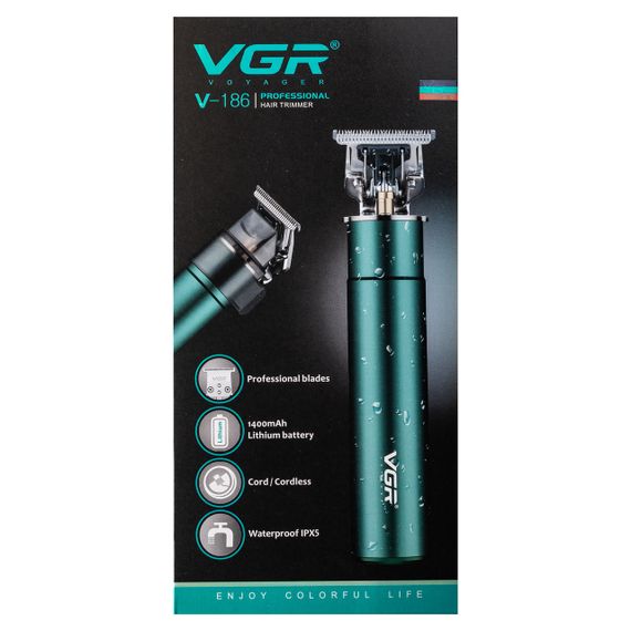Тример для стрижки VGR HP-V-186 професійний зелений | Зображення 9