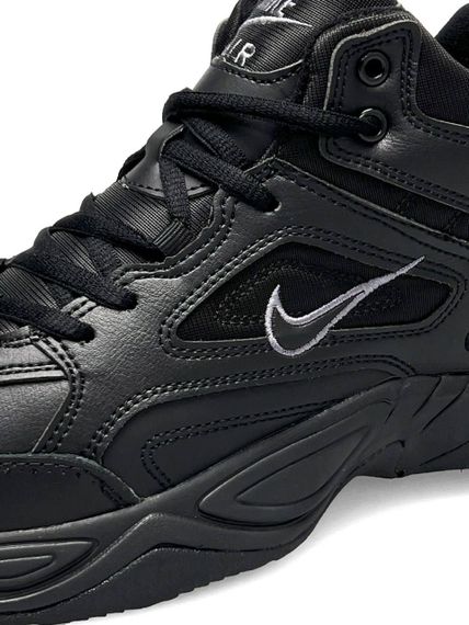 Чоловічі зимові кросівки  M2K Tekno Mid All Black Fur , В'єтнам 44 28.0 см | Зображення 5