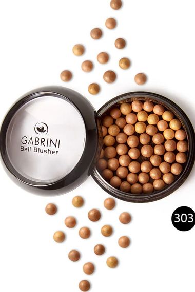 Кулькові рум'яна для обличчя Gabrini Ball Blusher тон 303 бронзовий, 20г