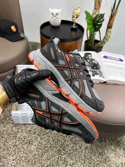 Кросівки ASICS Gel-Venture 6 Gore-Tex Grey Coral весна / осінь А4476 46 29- 29.5 см