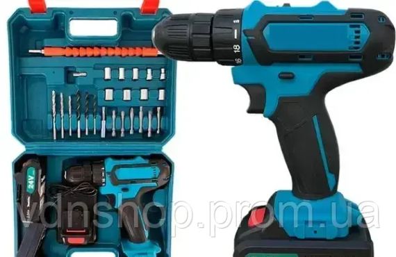 Шуруповерт 24V  з набором інструментів, Акумуляторний шуруповерт | Зображення 2