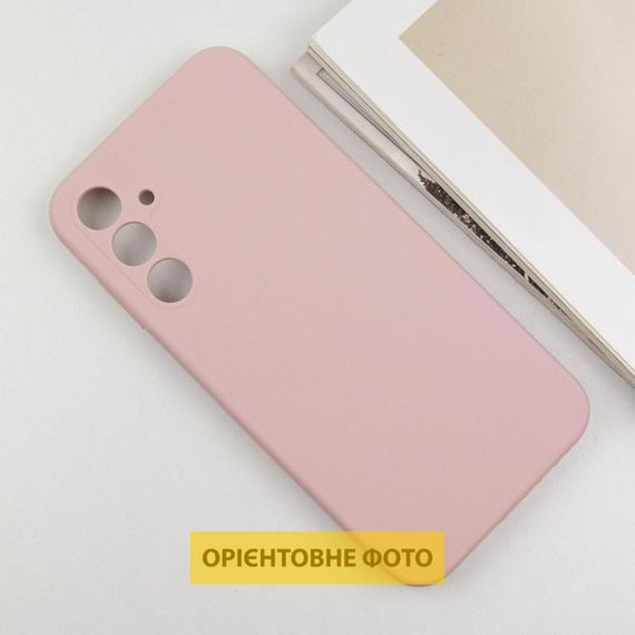 Чохол Silicone Cover Lakshmi Full Camera (AAA) для Samsung Galaxy S25 Edge Білий / White Рожевий / Pink Sand | Зображення 4