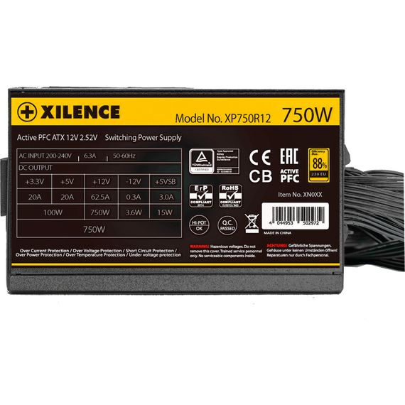 Блок живлення Xilence 750W (XP750R12.ARGB) | Зображення 4