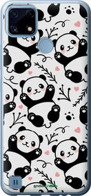 Чохол на Realme C21 Панди "4318u-2321-2448"