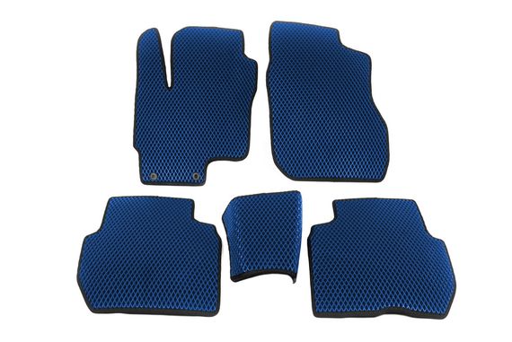 Коврики EVA P-HEV (Синие) для Mitsubishi Outlander 2012-2021 гг