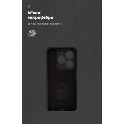 Чехол для мобильного телефона Armorstandart ICON Infinix Smart 8 Camera cover Black (ARM79059) | Зображення 3