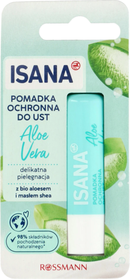 ISANA Захисний бальзам для губ з алое вера, 4.8g