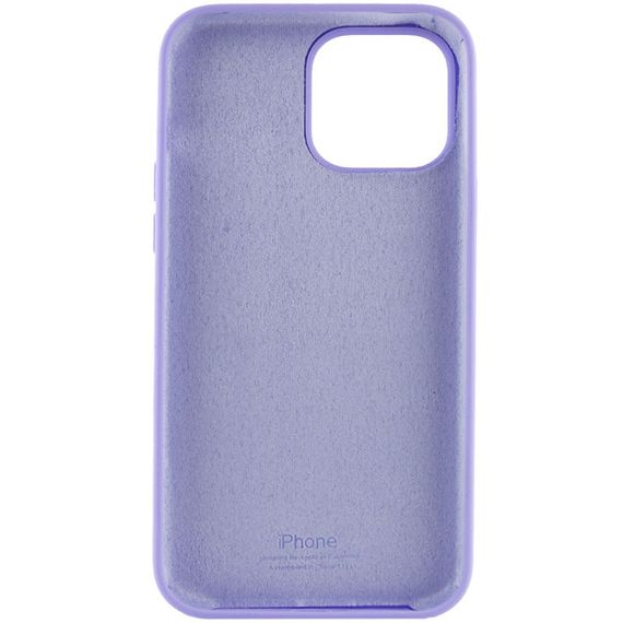 Чехол Silicone Case Full Protective (AA) для Apple iPhone 15 Pro Max (6.7") Сиреневый / Dasheen | Зображення 1