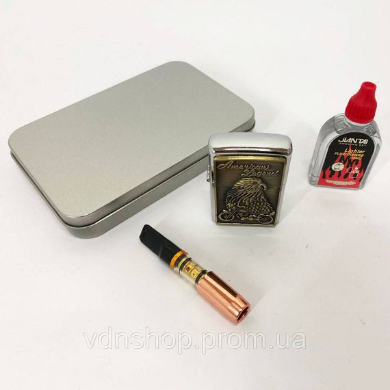 Оригинальная зажигалка в подарок N5, Стильная зажигалка в подарок Бензиновая PK-77 | Зображення 3