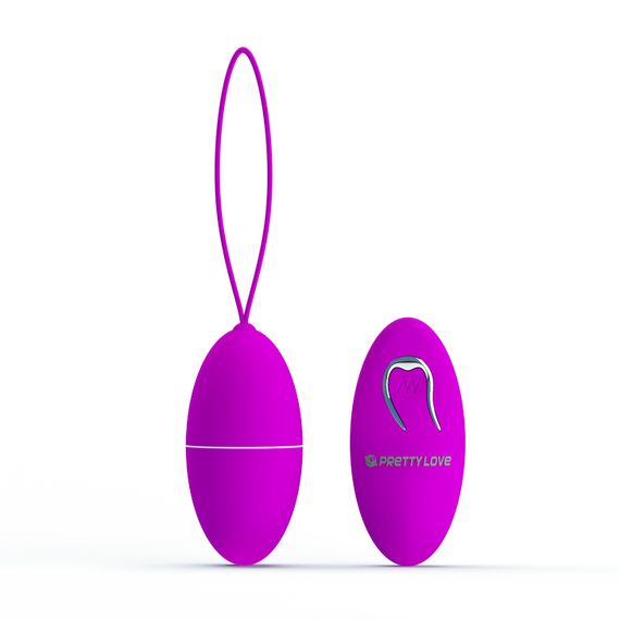 Віброяйце - Pretty Love Joanne Vibrating Egg Purple | Зображення 1