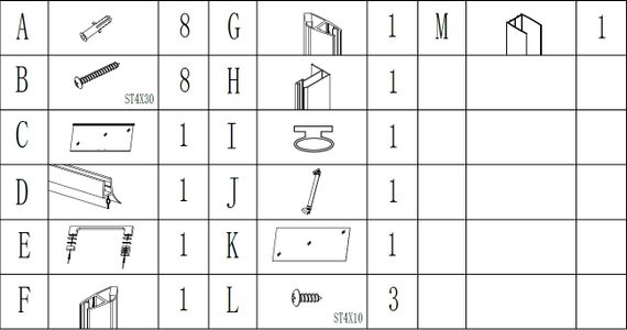 Душова кабіна BRAVO LYNA 90N Без пiддона | Зображення 3