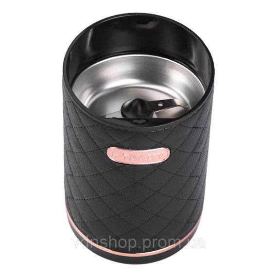 Кавомолка електрична Sokany 150 Вт Чорна Lugi SK-3027B | Зображення 6