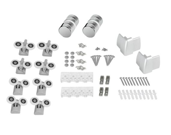 Набір Lidz Душова кабіна Wawel SC80x80.SAT.LOW.GR, квадратна, скло тоноване 4 мм + Душовий піддон Kapielka ST80x80x14 | Зображення 6