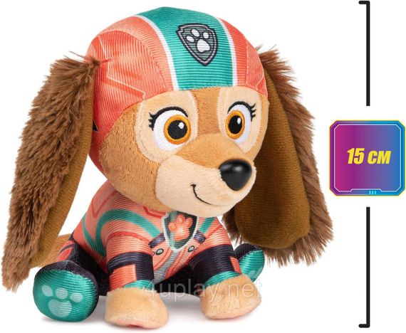 Щенячий Патруль в кино Мягкая игрушка Либерти Оригинал PAW Patrol The Mighty Movie Liberty Stuffed Animal | Зображення 1