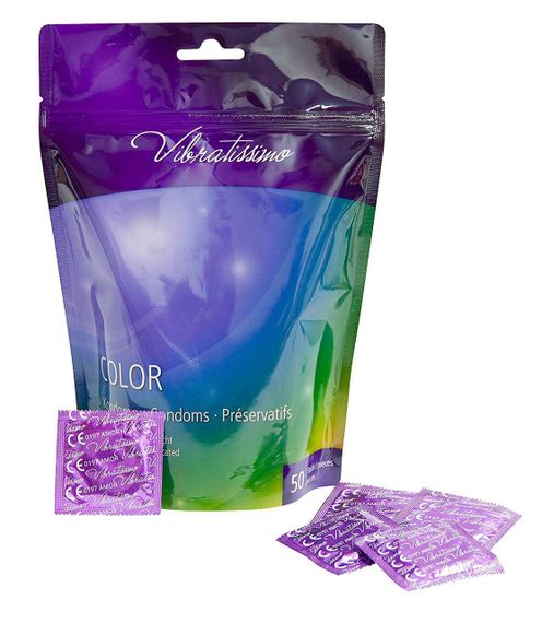Презервативы - Vibratissimo Color, 50 шт. sexstyle