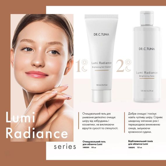 Відбілювальний тонік для обличчя Farmasi Lumi Radiance Dr. C.Tuna 125 мл | Зображення 1