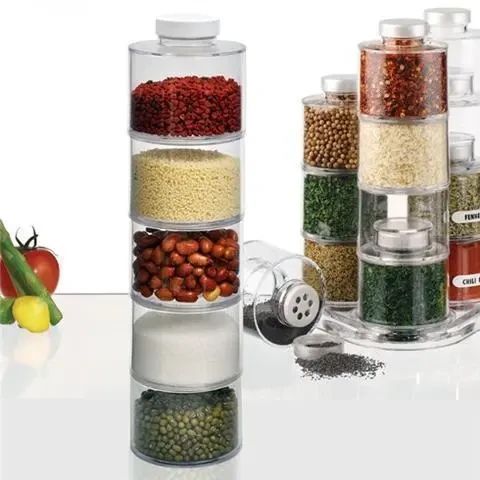 Набор баночек для специй Spice Tower Carousel | Зображення 1