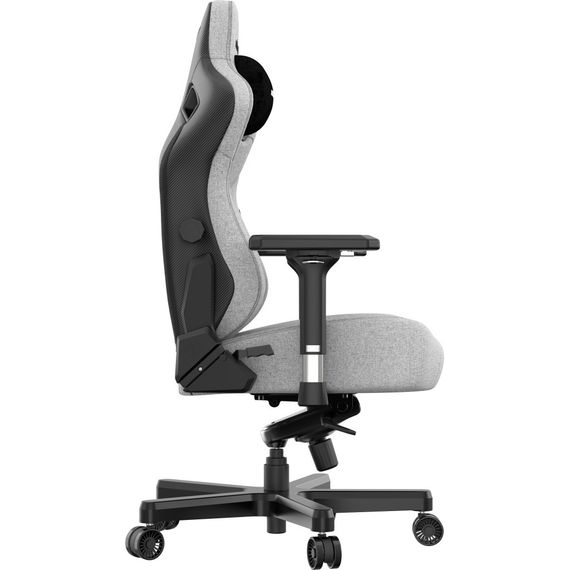 Крісло ігрове Anda Seat Kaiser 3 Fabric Size XL Grey (AD12YDC-XL-01-G-PV/F) | Зображення 3