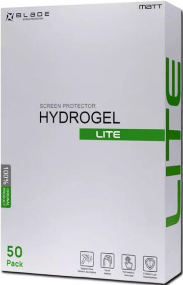 Гідрогелева плівка з матовим покриттям 50 шт (24041-01_4478)