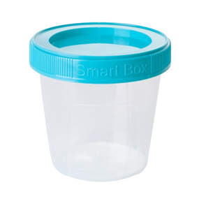 Контейнер "Smart Box" круглий 0,35л. (/пр./бірюз.)