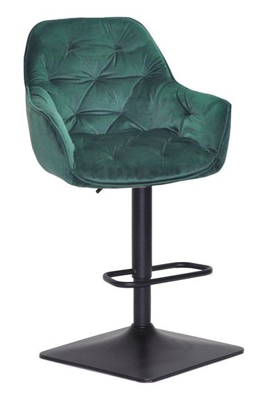 Крісло барне Cherry Bar 4BK-Base на квадратній чорній опорі з регулюванням висоти сидіння | Зображення 3