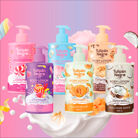 Лосьйон для тіла Tulipan Negro Body Lotion - Leche Merengada & Canela (400 ml) | Зображення 2
