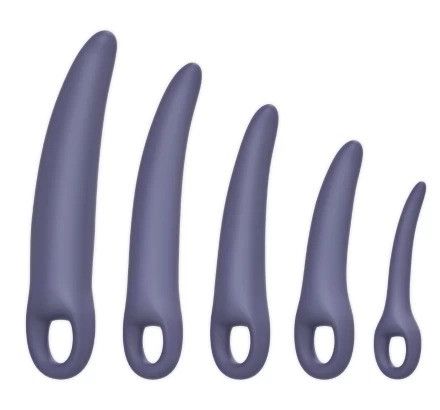 Набір з 5-ти вагінальних силіконових розширювачів Menopause Dilator Set So Divine (Велика Британія) Sex Aura