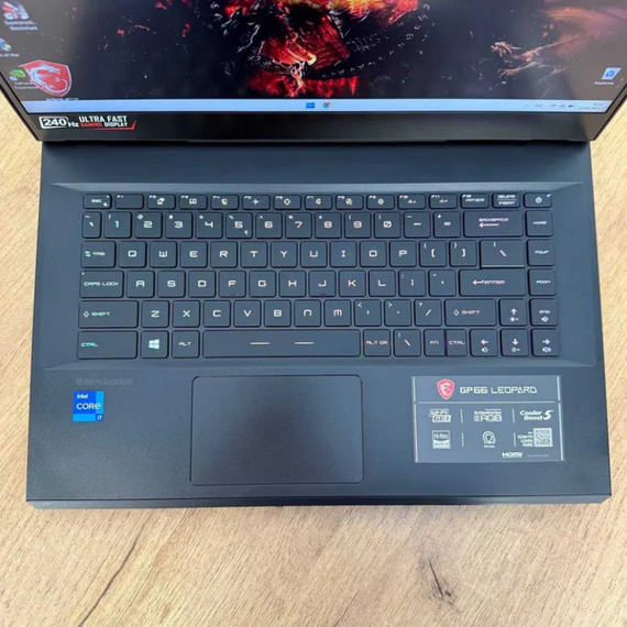 Ноутбук MSI GP66 Leopard 11UG 144Hz i7 11800H 16Gb SSD 1Tb RTX 3070 Б/В | Зображення 1