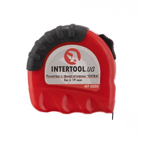 Рулетка з фіксатором 5 м "EXTRA" INTERTOOL MT-02051 | Зображення 1