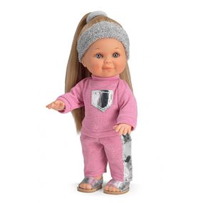 Испанская Виниловая Кукла Ламаджик с Ароматом Ванили Девочка Блондинка с Длинными Волосами Кэтти Lamagik (Magic Baby) 30 см