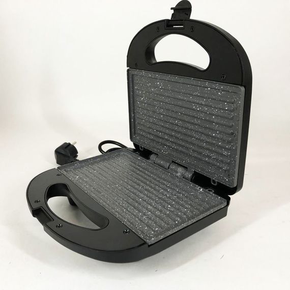 Мощный прижимной электрогриль для дома MAGIO, Прижимной гриль для мяса, Домашний гриль ZR-27 | Зображення 6