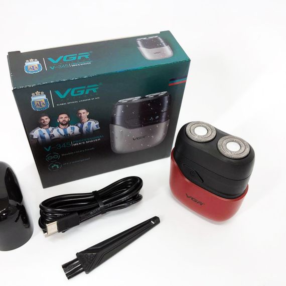 Профессиональный шейвер-электробритва VGR, Портативная мужская бритва на аккумуляторе AI-31 | Зображення 5