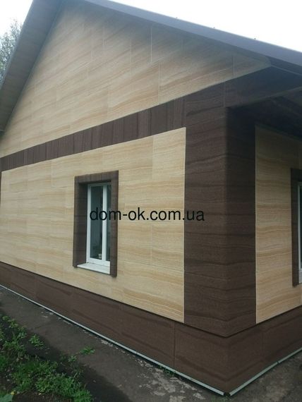 Гнучка панель під камінь Odnoton, колір 35-Риф | Зображення 2