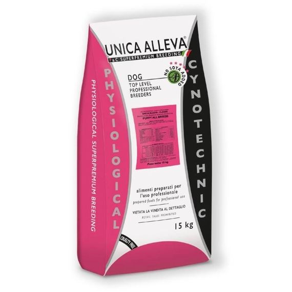 Сухий корм для цуценят з куркою Unica Alleva Classe Puppy Pollo, 15 кг