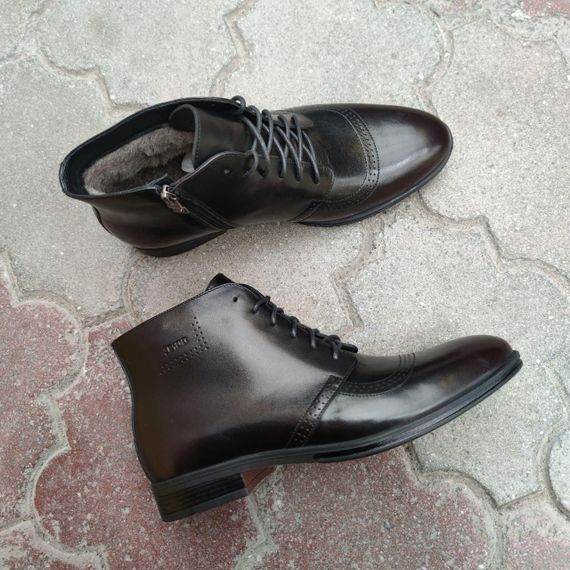 Стильні черевики бордового відтінку | Зображення 8