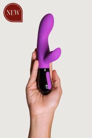 Вібратор-кролик Adrien Lastic Gaia 2.0 фіолетовий Sex Aura