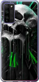 Чехол на Huawei Honor 30 Lite Череп-часы "4100u-2074-17620"