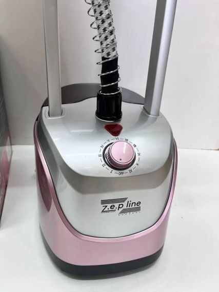 Рожевий Відпарювач вертикальний для одягу зі стійкою Zepline 3500Вт ZP-131 | Зображення 5