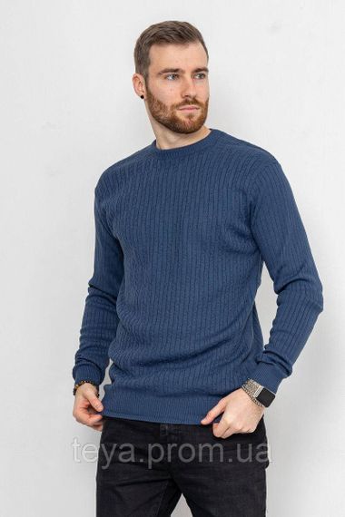 Светр чоловічий, колір джинс, розміри L, XL, XXL FA_003909 | Зображення 1