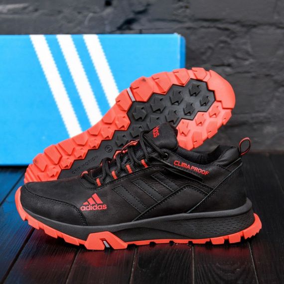 Шкіряні кросівки Adidas Terrex чорні | Зображення 5
