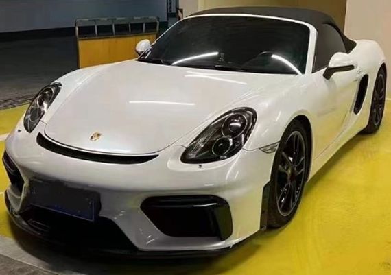 Передній бампер в зборі (в стилі 982 GT4) для Porsche Boxster/Cayman 981 2013-2016 рр
