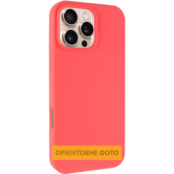 Чохол Silk Full Protective (AA) NO LOGO для Apple iPhone 17 (6.3") Кавуновий / Watermelon red