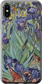 Чехол на iPhone XS Винсент Ван Гог. Ирисы "161u-1583-17620"