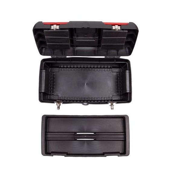 Ящик для інструментів з металевими замками, 24", 610*255*251 мм INTERTOOL BX-1024 | Зображення 4