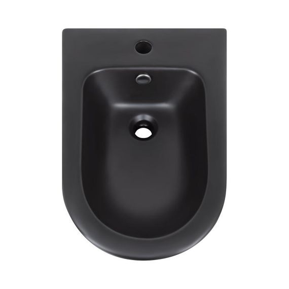 Биде напольное Qtap Robin 565x360x405 Matt black QT13442141CMB | Зображення 6