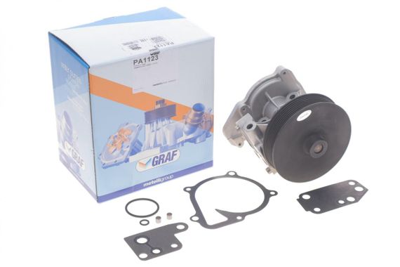 Помпа води Ford Transit VIII 2.4TDCi RWD 06-14 R B  8 лоп.  7 кан.  PA1123 | Зображення 1