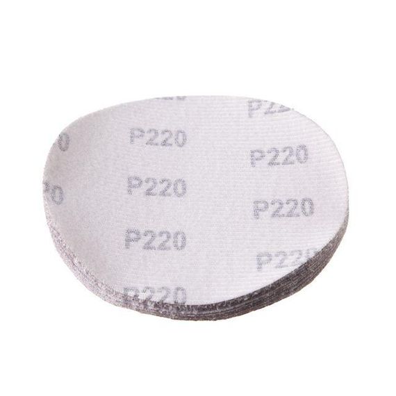 Круг наждачний самоклейний 125 мм, папір класу С, К220, 10 од. INTERTOOL BT-0522 | Зображення 2