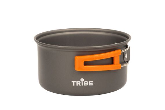 Казанок туристичний Tribe Pot 1л Alu алюмінієвий компактний, Похідний легкий казан трайб, Казанок для риболовлі та полювання | Зображення 2