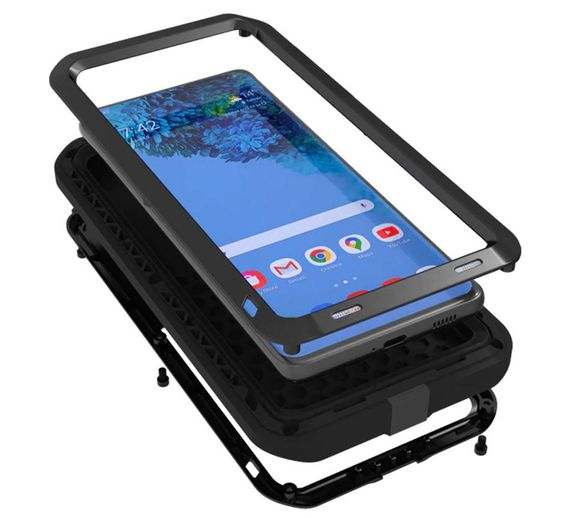 Противоударный чехол Primo Doom Armor для смартфона Samsung Galaxy S21 Ultra (SM-G998 / G9980) - Black | Зображення 3