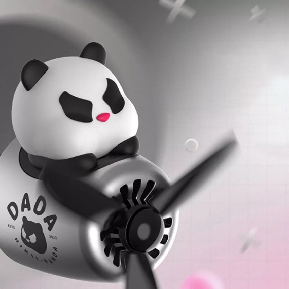 Автомобильный ароматизатор Pilot Bear Panda, ароматизатор мишка, ароматизатор на дефлектор. | Зображення 4